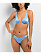 Damsel Meg Blue High Leg Bikini Bottom - Thumbnail image 1 of 4