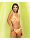 Damsel Mila Orange Camo Bralette Bikini Top