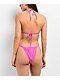 Damsel Mila Smocked Hot Pink Bikini Bottom - Thumbnail image 2 of 3
