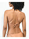 Damsel Nia Crosshatch Nude Triangle Bikini Top