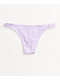 Damsel Photon Super Ribbed Cheeky Lavender Bikini Bottom