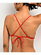 Damsel Rita Summertime Red Triangle Bikini Top - Thumbnail image 4 of 9