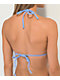 Damsel Tiff Ruffle Blue Bell Triangle Bikini Top - Thumbnail image 4 of 5