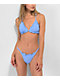 Damsel Tiff Ruffle Blue Bell Triangle Bikini Top - Thumbnail image 5 of 5