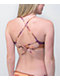 Damsel Vignetto Stripe Triangle Bikini Top - Thumbnail image 3 of 5