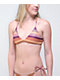 Damsel Vignetto Stripe Triangle Bikini Top - Thumbnail image 1 of 5