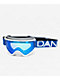 Dang Joey Fava White & Blue Mirror Snowboard Goggles - Thumbnail image 1 of 3