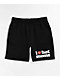 Danny Duncan I Heart Hot Moms Black Sweat Shorts - Thumbnail image 1 of 3