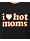 Danny Duncan I Heart Hot Moms Flame Black T-Shirt