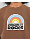 Danny Duncan Virginity Rocks Aviator Brown Crewneck Sweatshirt - Thumbnail image 2 of 2