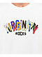 Danny Duncan Virginity Rocks Stacked White Crewneck Sweatshirt - Thumbnail image 2 of 2