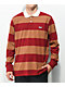 Dark Seas Amato Burgundy Rugby Shirt - Thumbnail image 1 of 4