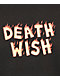Deathwish Flame Stack Black T-Shirt - Thumbnail image 2 of 2