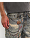 Decibel Printed Blue Straight Leg Jeans - Thumbnail image 5 of 8
