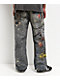 Decibel Printed Blue Straight Leg Jeans - Thumbnail image 2 of 8