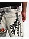 Decibel Printed Grey Straight Leg Jeans - Thumbnail image 6 of 8
