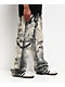 Decibel Printed Grey Straight Leg Jeans - Thumbnail image 8 of 8