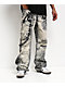 Decibel Printed Grey Straight Leg Jeans - Thumbnail image 1 of 8
