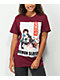 Demon Slayer Protect Burgundy T-Shirt - Thumbnail image 1 of 2