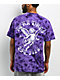 Dern Bros Cherub Purple Tie Dye T-Shirt - Thumbnail image 1 of 4