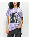 Desert Dreamer x Death Note Light & Ryuk Purple Tie Dye T-Shirt