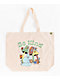 Desert Dreamer x Dreyfus Art Be Kind Mushroom Natural Tote Bag - Thumbnail image 2 of 2