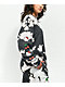 Desert Dreamer x Hello Kitty Cherries Black & White Bleach Dye Long Sleeve T-Shirt