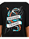 Designer Trash Serpentine Black T-Shirt - Thumbnail image 2 of 2