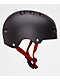 Destroyer Certified casco de skate negro, blanco y rojo