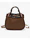 DiFerdinando Lacebound Brown Handbag - Thumbnail image 3 of 6