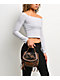 DiFerdinando Lacebound Brown Handbag - Thumbnail image 2 of 6