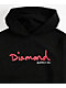 Diamond Supply Co. Kids OG Script Black Hoodie - Thumbnail image 2 of 3