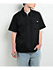 Dickies Black Quarter Zip Work Shirt - Thumbnail image 1 of 3
