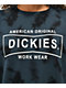 Dickies Blue & Black Tie Dye Cropped Crewneck Sweatshirt