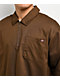 Dickies Cadiz Brown Quarter Zip Work Shirt - Thumbnail image 3 of 3