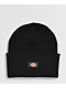 Dickies Cuffed Black Beanie