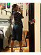 Dickies FLEX Active Waist Blue Denim Carpenter Shorts - Thumbnail image 6 of 6