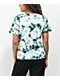 Dickies Forest Green & White Tie Dye T-Shirt - Thumbnail image 2 of 3