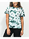 Dickies Forest Green & White Tie Dye T-Shirt - Thumbnail image 1 of 3
