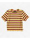 Dickies Ginger Stripe Crop T-Shirt - Thumbnail image 4 of 4