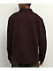 Dickies Hendersonville Brown Plaid Long Sleeve Button Up Shirt - Thumbnail image 2 of 3