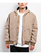 Dickies Hilham Beige Hooded Canvas Jacket - Thumbnail image 1 of 6