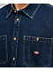 Dickies Mechanic Dark Indigo Long Sleeve Denim Work Shirt - Thumbnail image 3 of 5