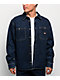 Dickies Mechanic Dark Indigo Long Sleeve Denim Work Shirt - Thumbnail image 2 of 5