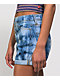 Dickies Navy & White Washed Denim Shorts - Thumbnail image 3 of 4
