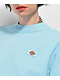 Dickies Oakport Blue Crop T-Shirt - Thumbnail image 2 of 2