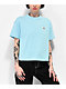 Dickies Oakport Blue Crop T-Shirt - Thumbnail image 1 of 2
