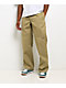Dickies Original 874 Khaki Loose Fit Work Pants - Thumbnail image 1 of 7
