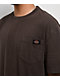 Dickies Pigment Dye Brown Heavyweight Pocket T-Shirt - Thumbnail image 2 of 3