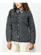 Dickies Quilted Washed Black Chore Jacket - Thumbnail image 4 of 6